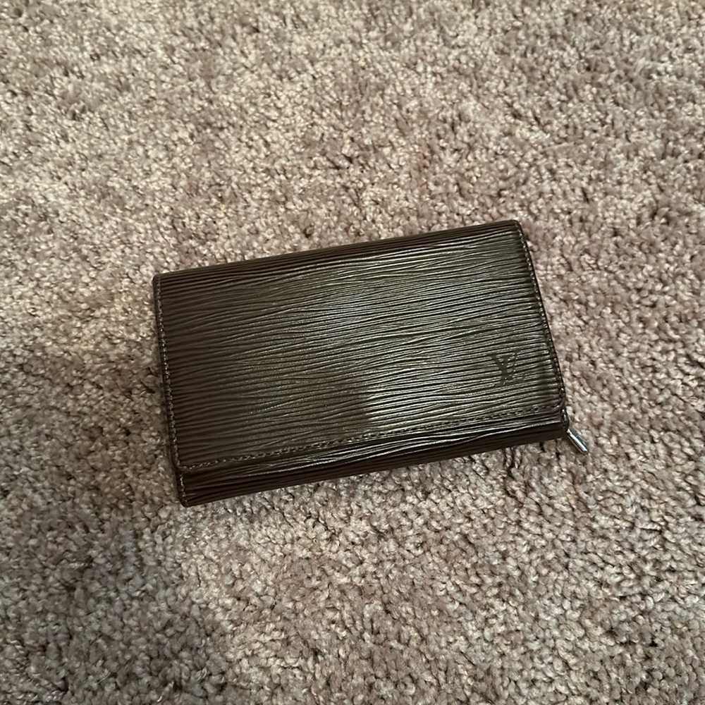Louis Vuitton Brown Epi Leather Porte Monnaie Wallet